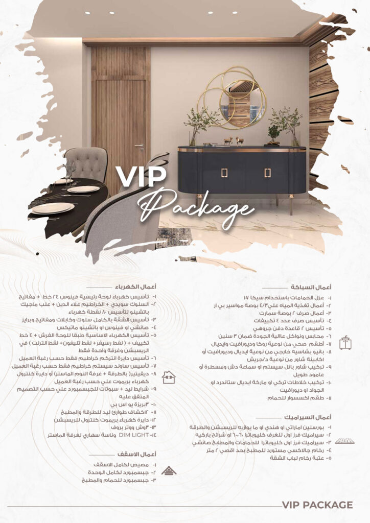 Elite VIP Package: Luxury Homes Decor & Palace Finishing 1 خدمات تشطيب قصور من الداخل مع أفضل شركات تشطيبات وديكور - باقة VIP رقم 5