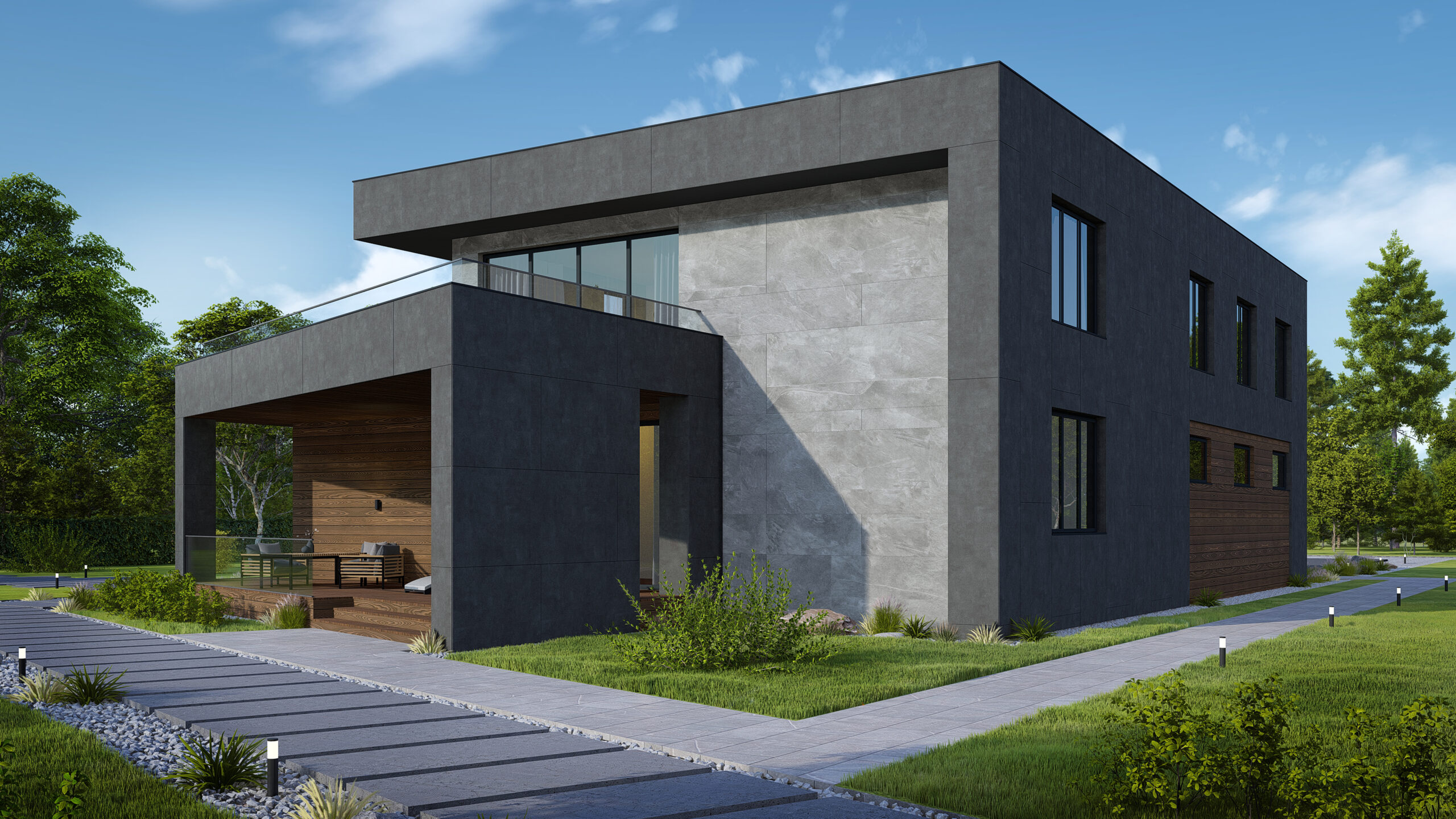 تصميم خريطة منزل 200 متر