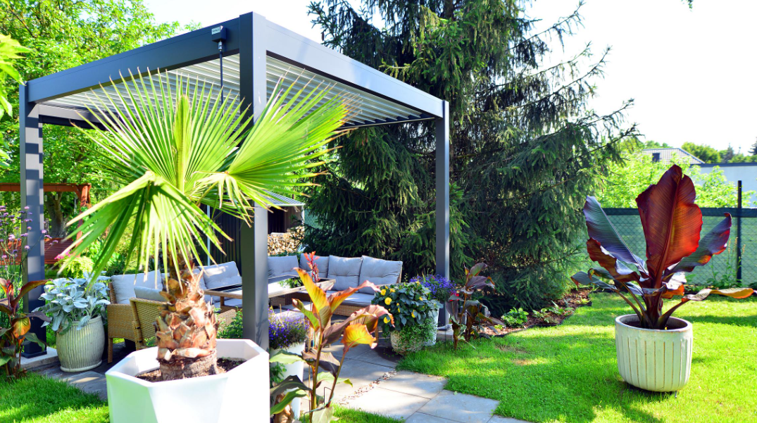 تصميم مجلس خارجي من رويال آرت جروب | التجمع الخامس 7 أجمل تصاميم جلسات خارجية